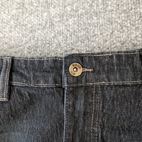 WXYZ Jeans Men's 36x32 (36x29.5) Nomad Slim Fit Black Pockets Zip Button‎ - Picture 7 of 16